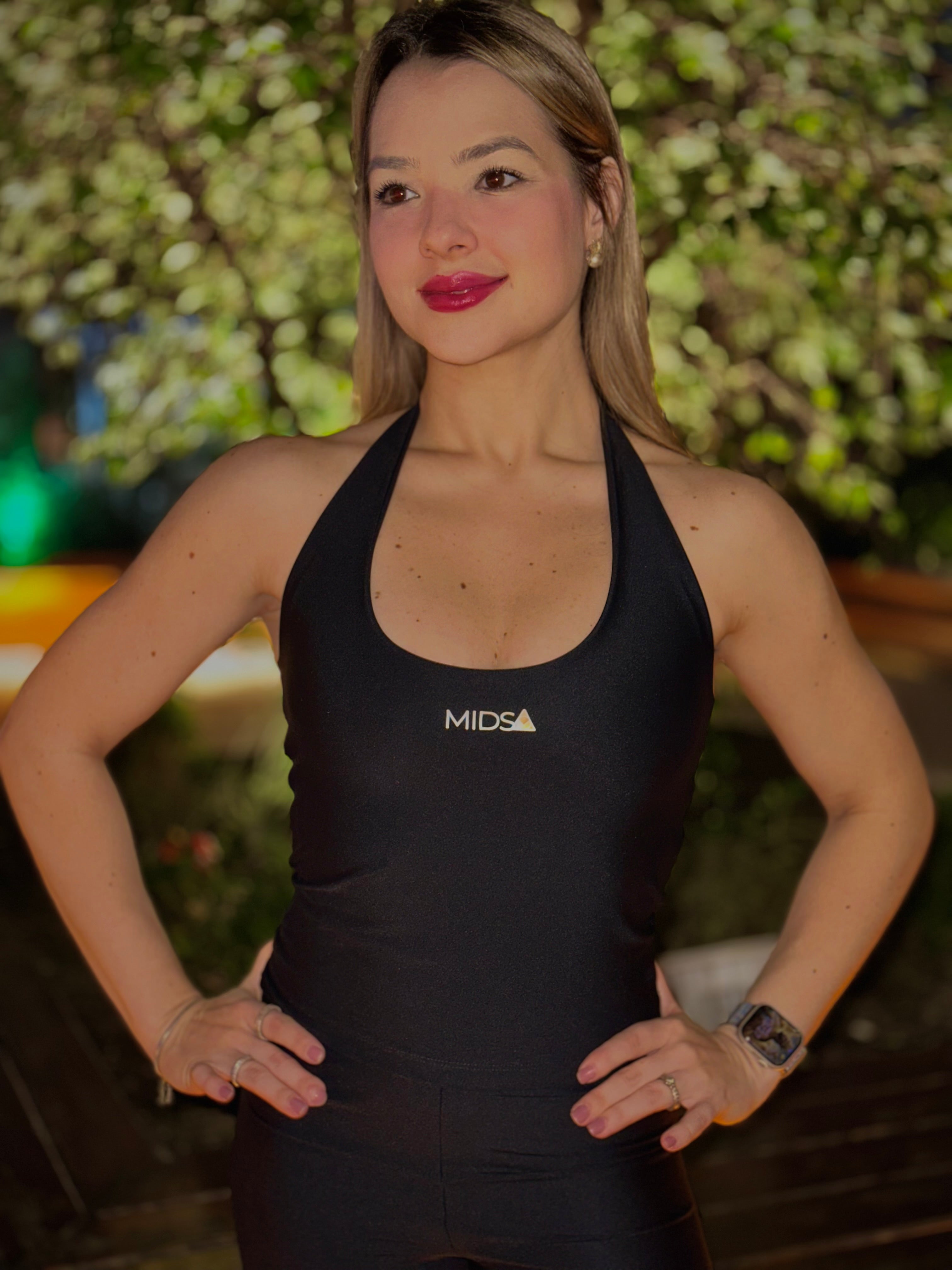 Blusa Frente Única Winter Essence - Cor: Preto