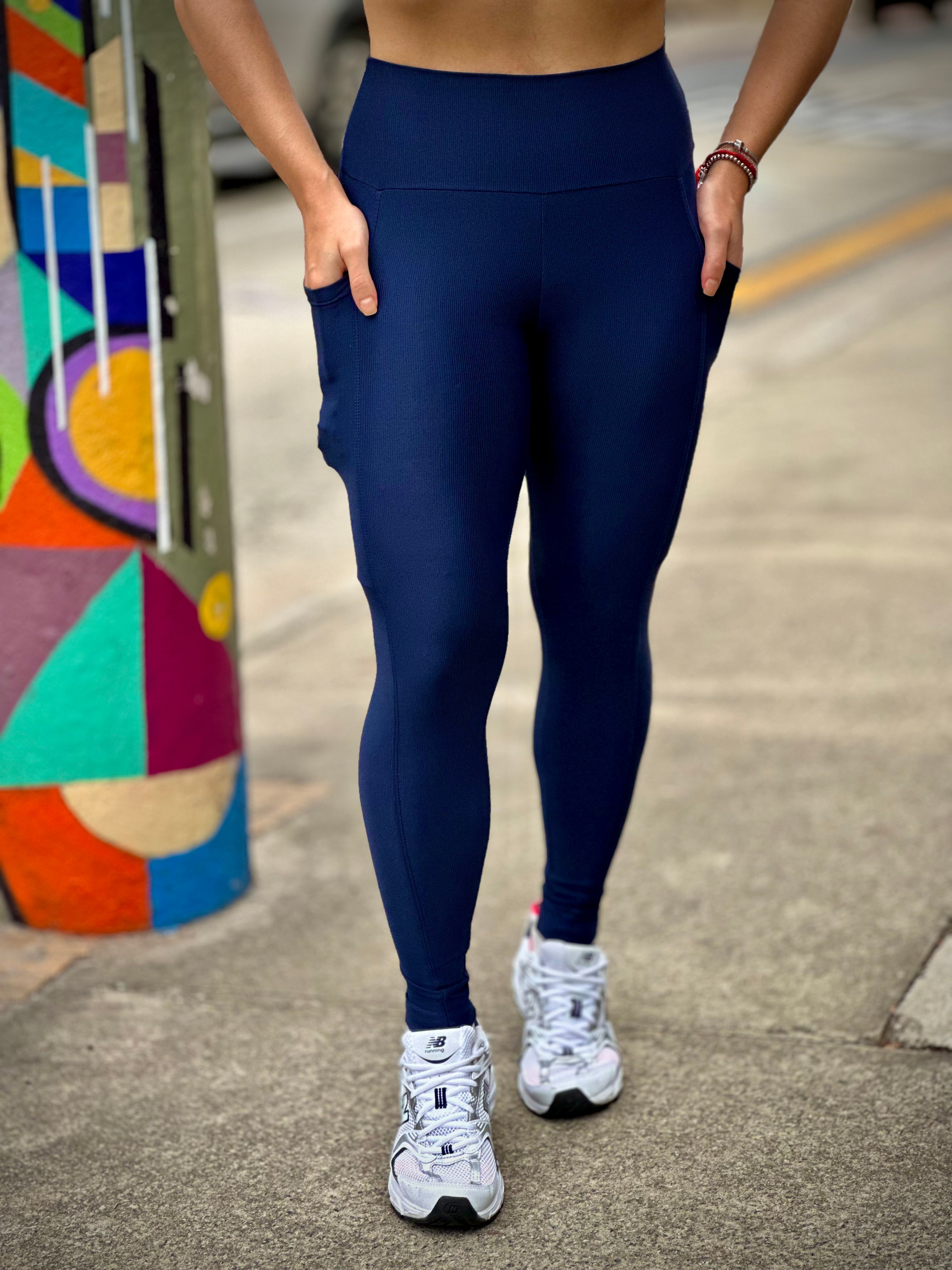 Legging Warm Essence - Cor: Azul Eclipse