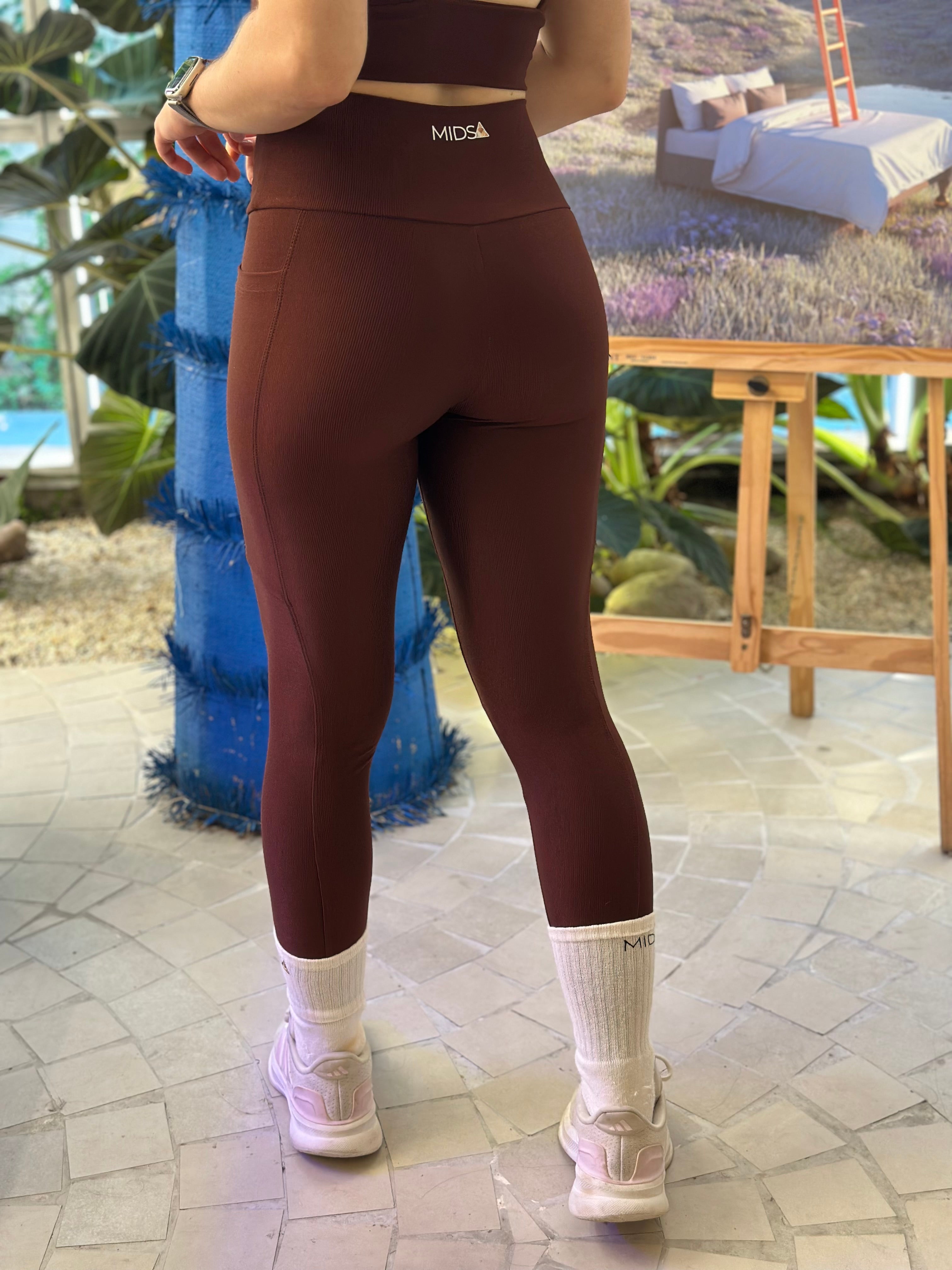 Legging Warm Spring - Cor: Café