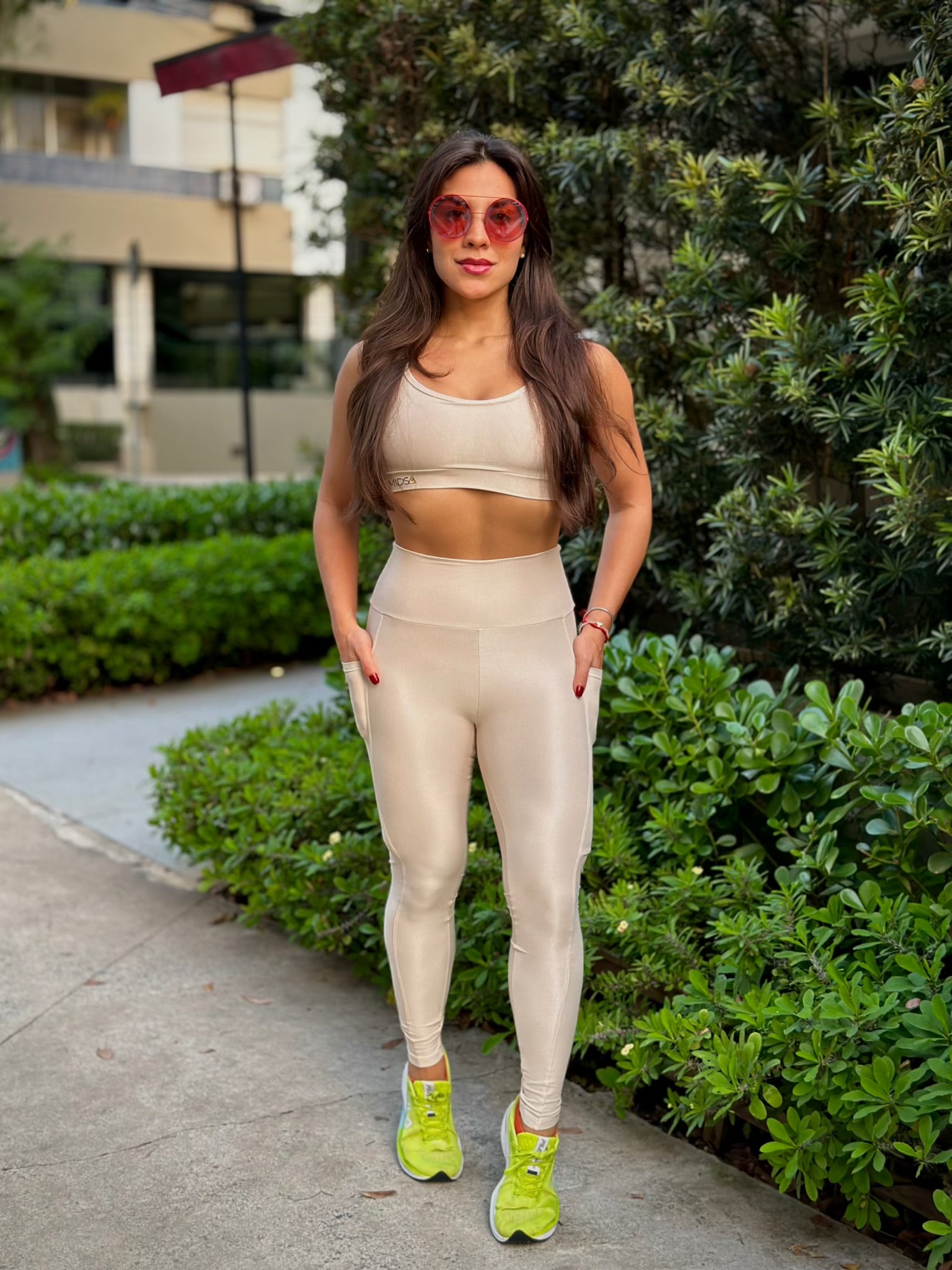 Legging Warm Spring - Cor: Creme