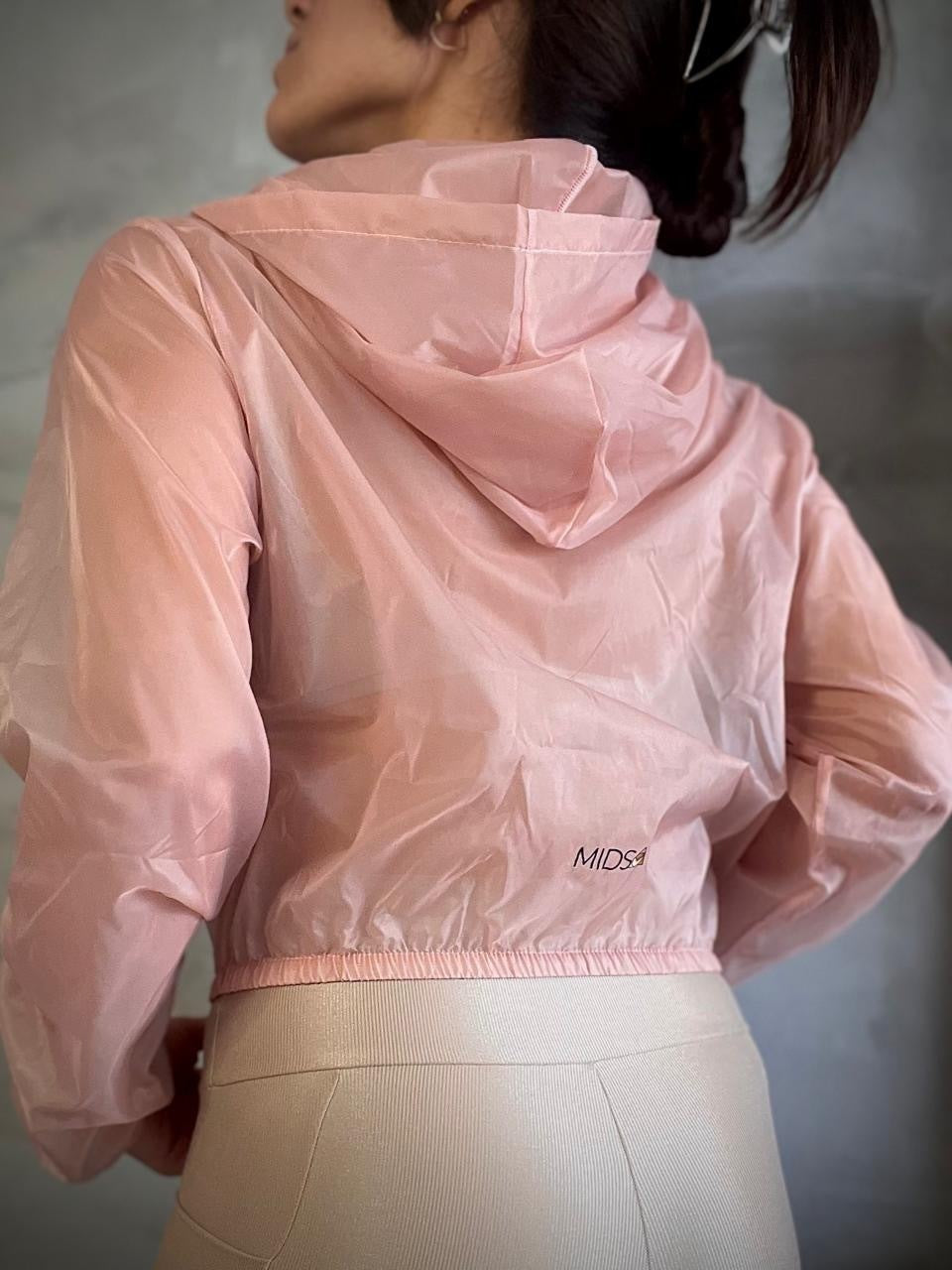 Jaqueta Cropped - Cor: Quartzo Rosa