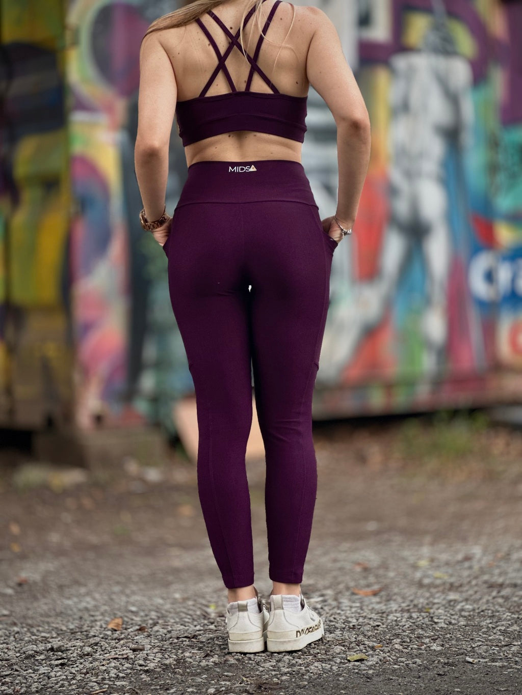 Legging Warm Spring - Cor: Jacinto Uva