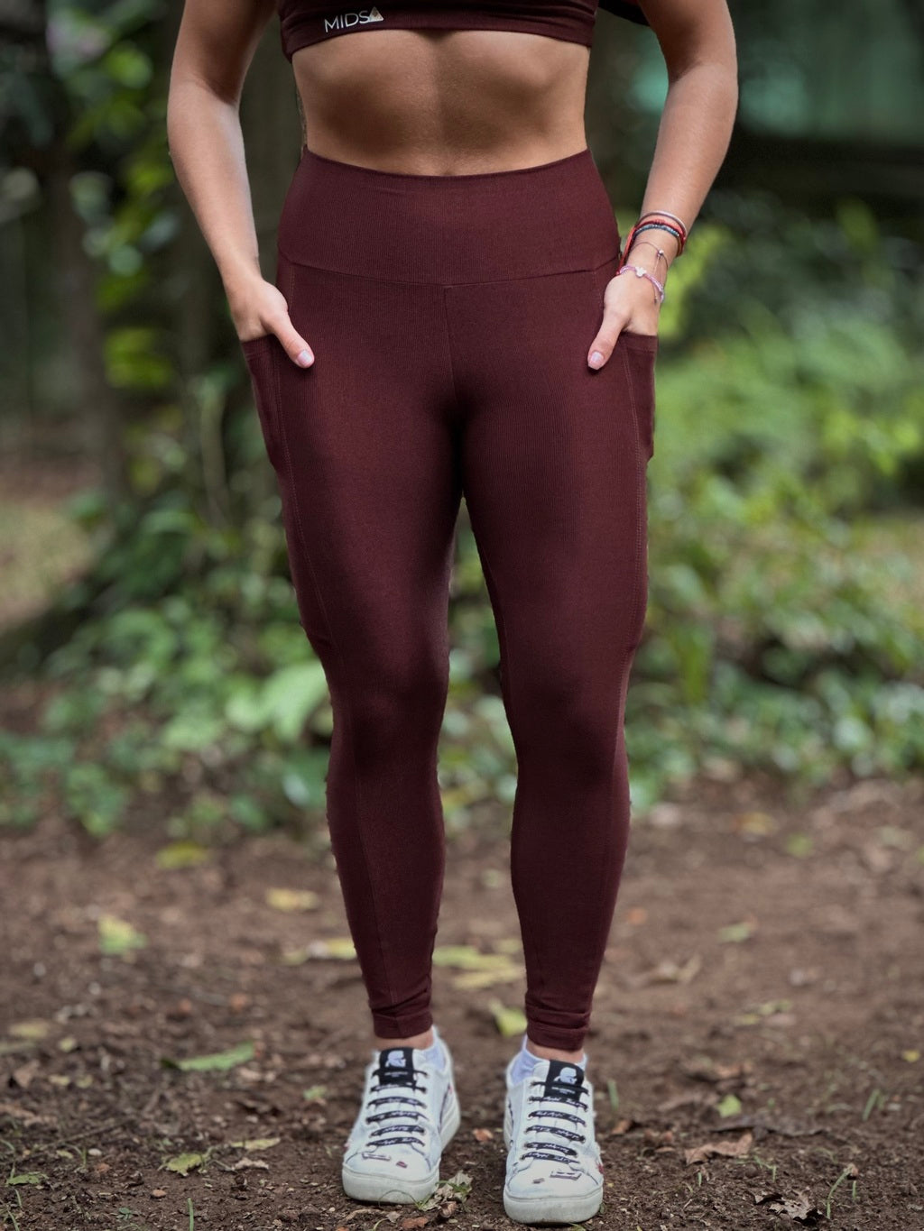 Legging Warm Spring - Cor: Café