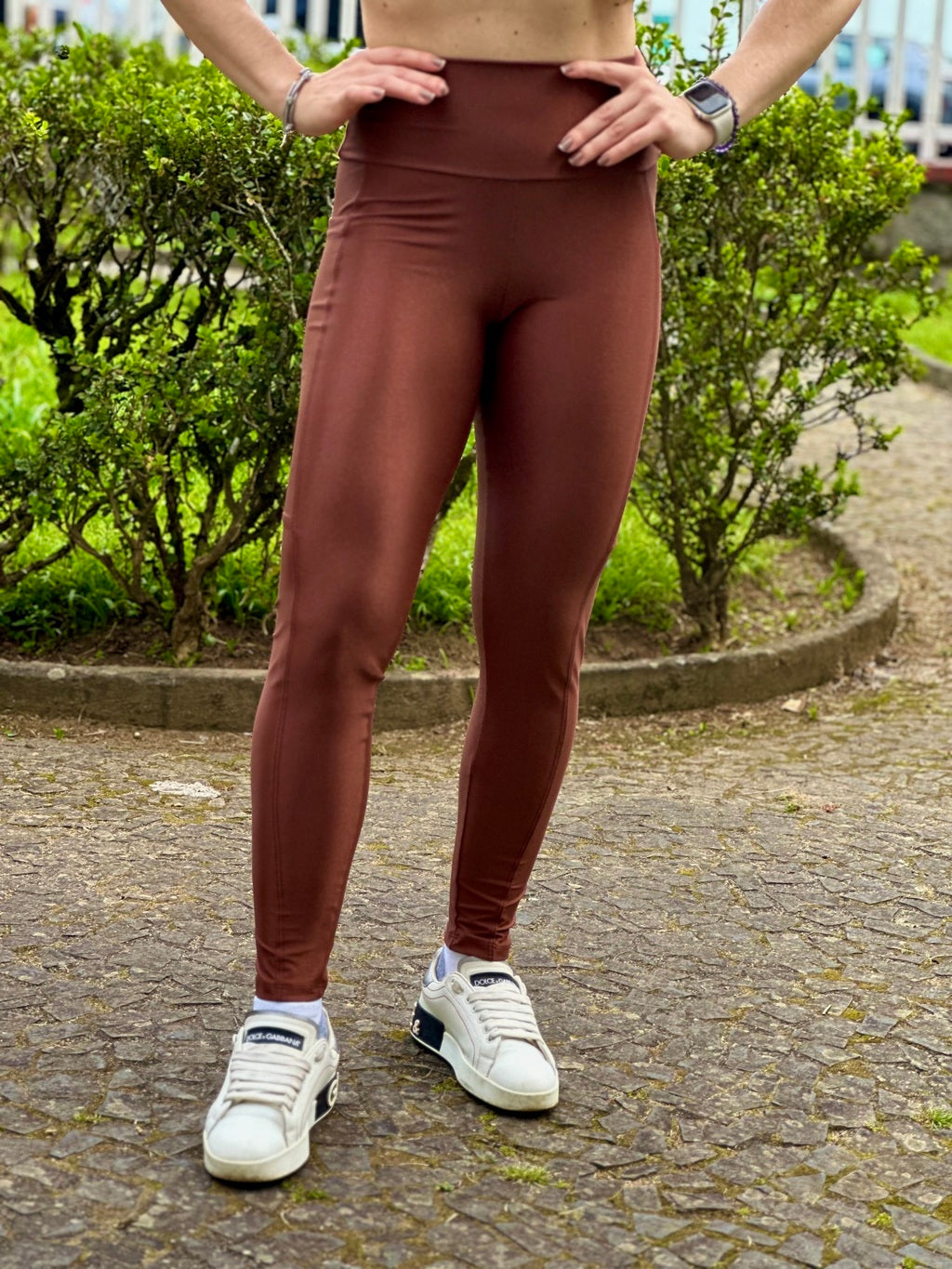 Legging Warm Spring - Cor: Mocha Mousse