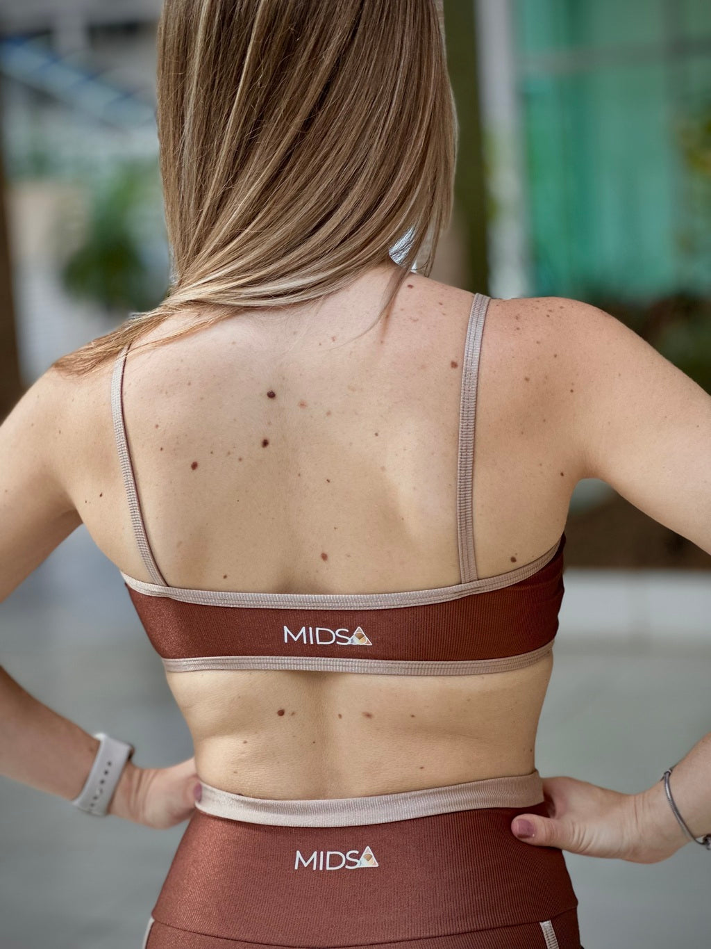 Top Axis Duocolor - Cor: Mocha Mousse