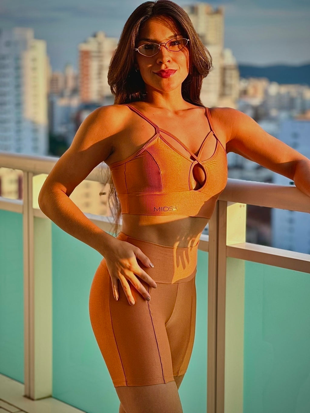 Top Glow Lines - Cor: Cobre